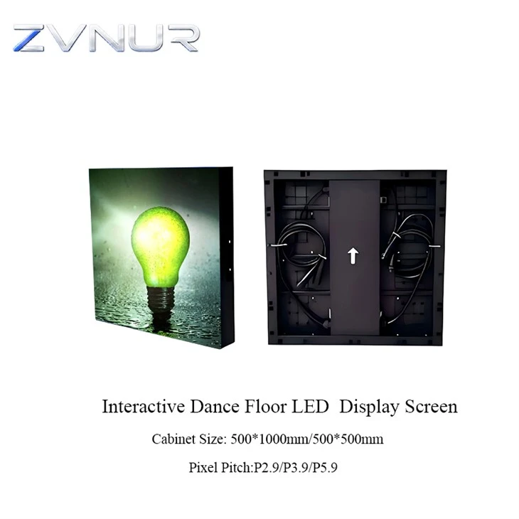 interactive led dance screen